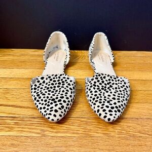 Isaac Mizrahi Women's Animal Print Flats, Size 7.5